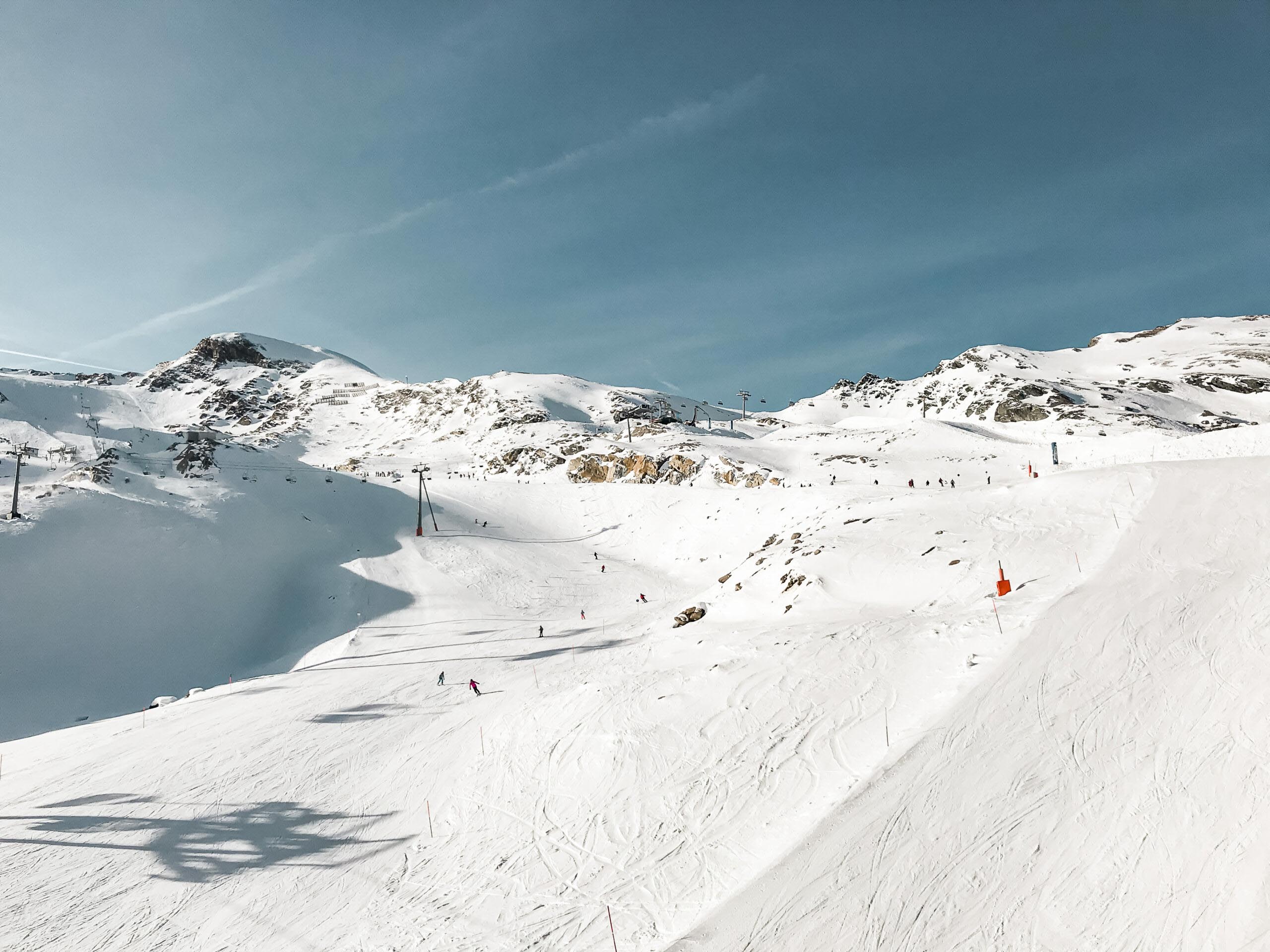 Rakousko, lyžování na ledovci Kitzsteinhorn - Jiráci na cestách